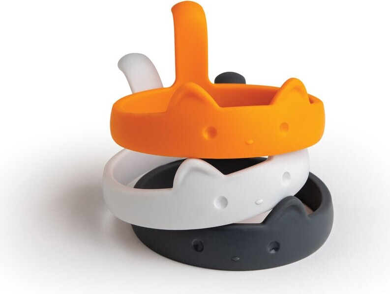 Ototo - æggeform - Pancats - Hvid, Grå, Orange