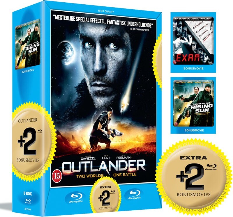 Outlander // Exam // House Of The Rising Sun - Blu-Ray