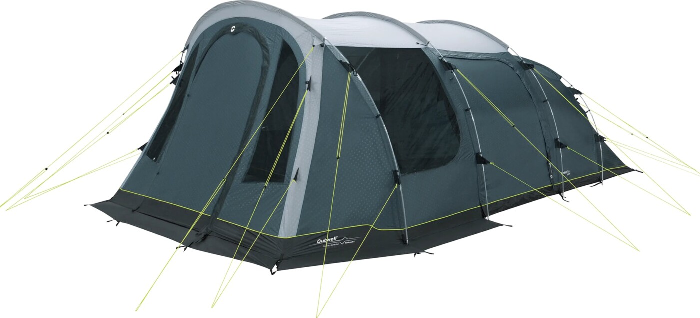 Outwell - Rockwell 6 Telt - 6 Personers Vandtæt Familietelt