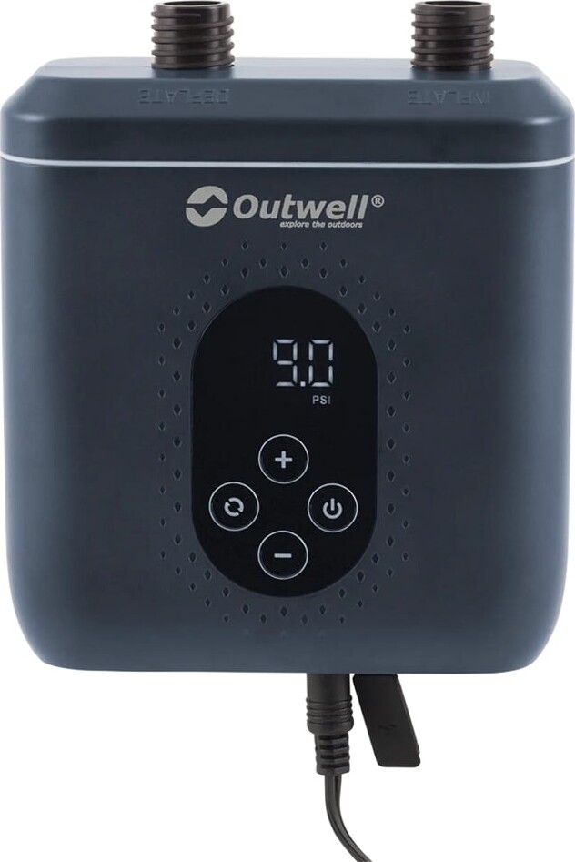 Outwell - Thunderstorm Elektrisk 12v Luftpumpe - Sup Og Lufttelt