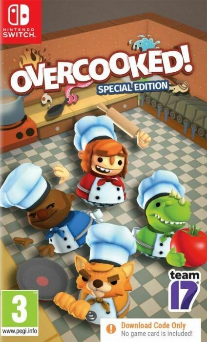 Overcooked! Special Edition - Kode I Boks - Nintendo Switch