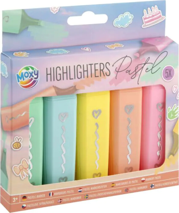 Creative Craft Group Overstregningspenne 4 stk., pastelfarver