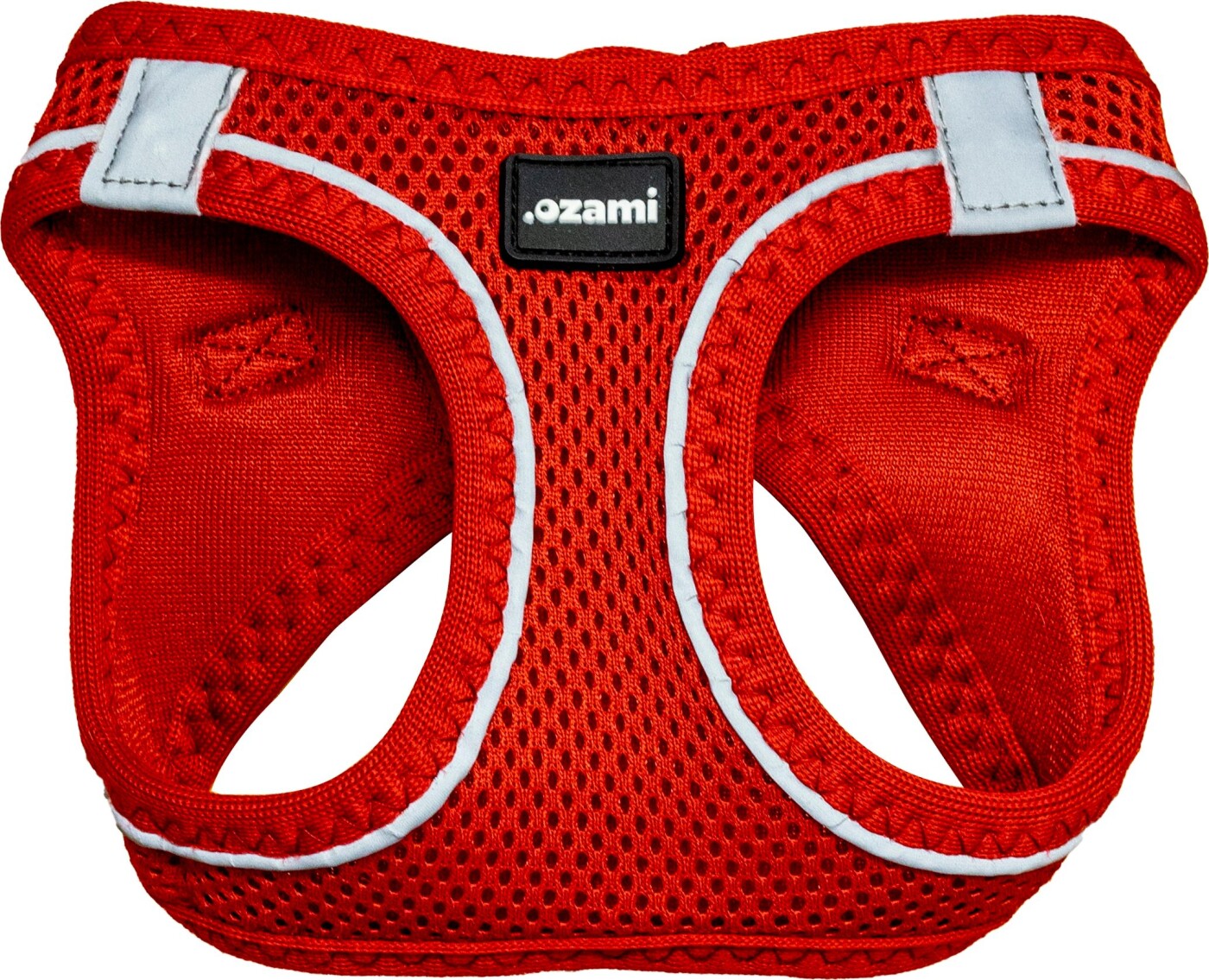 Ozami - Step In Hundesele - Air-mesh - Rød - Str. Xl