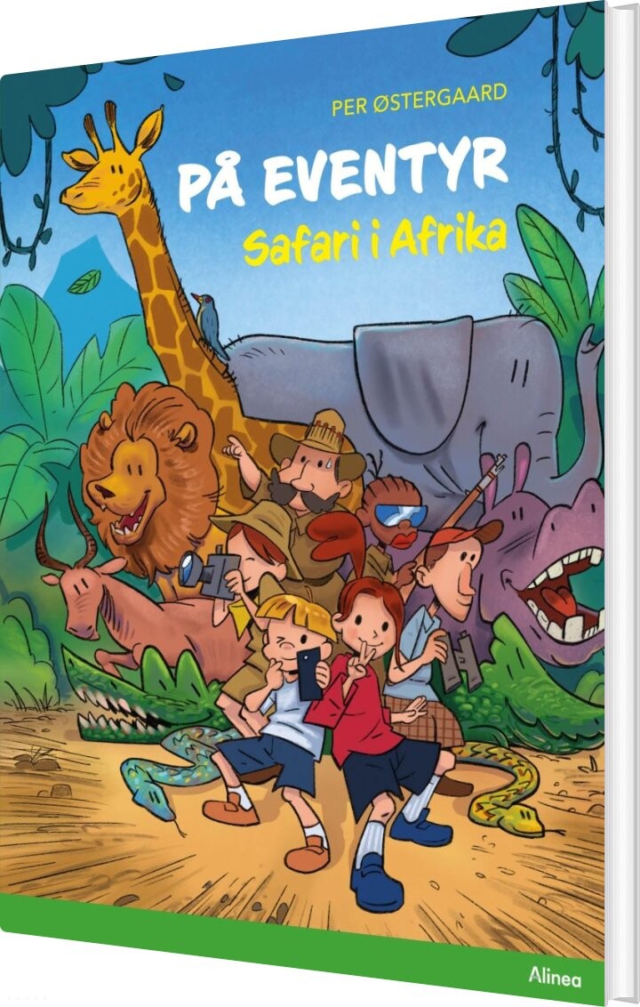 Billede af På Eventyr - Safari I Afrika, Grøn Læseklub - Per østergaard - Bog