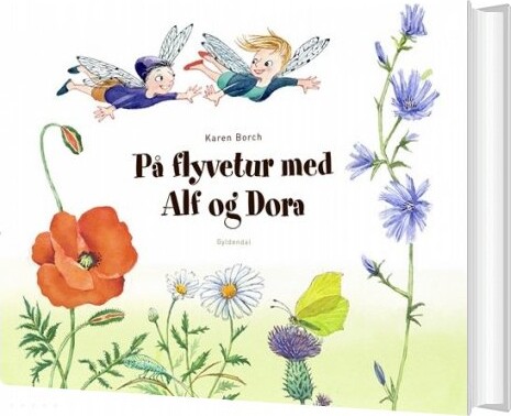 Billede af På Flyvetur Med Alf Og Dora - Karen Borch - Bog hos Gucca.dk