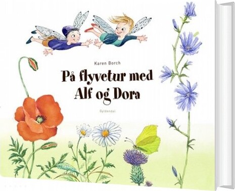 Billede af På Flyvetur Med Alf Og Dora - Karen Borch - Bog
