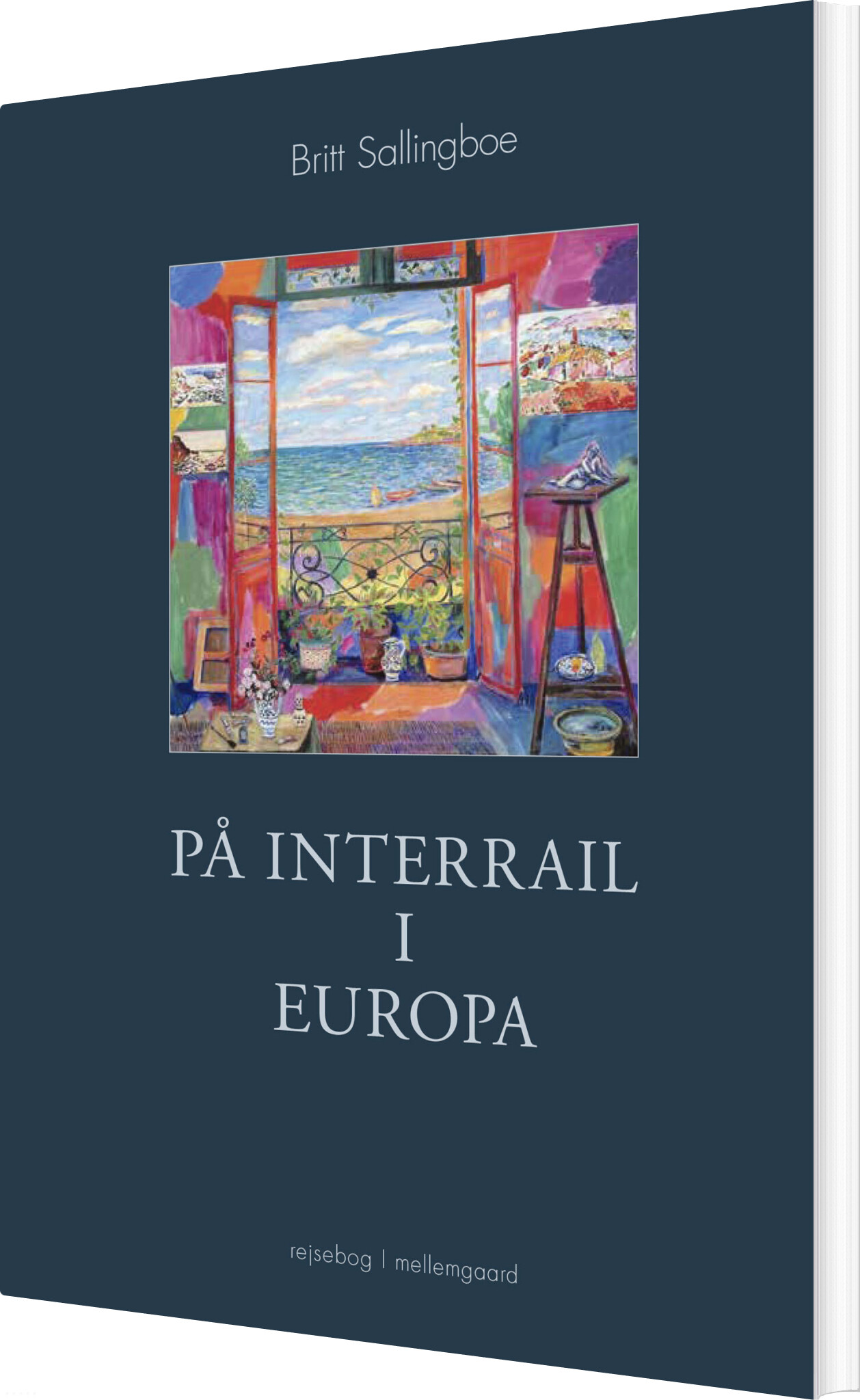 Billede af På Interrail I Europa - Britt Sallingboe - Bog