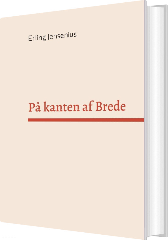 Billede af På Kanten Af Brede - Erling Jensenius - Bog