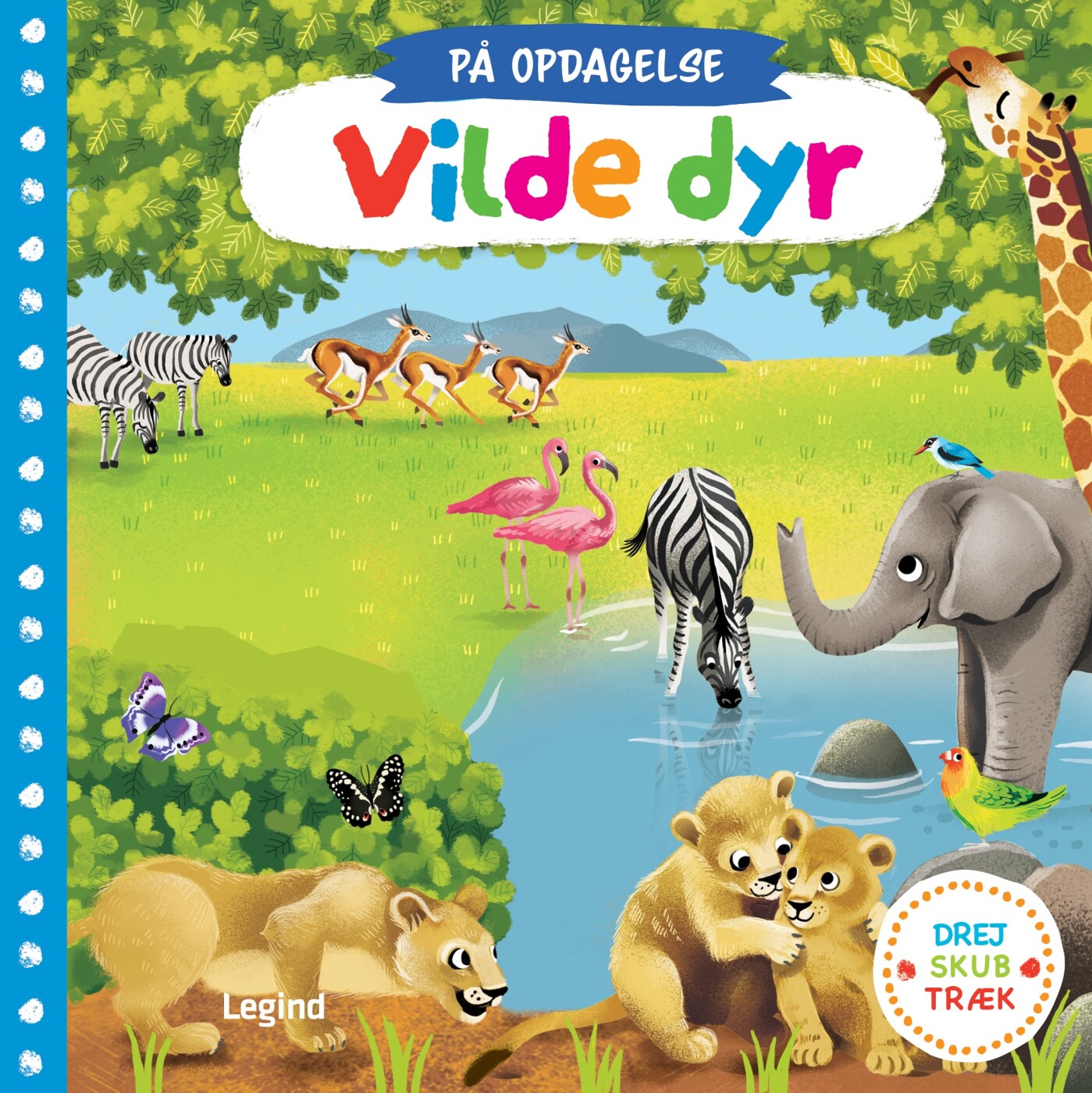 Billede af På Opdagelse - Vilde Dyr - Legind - Bog