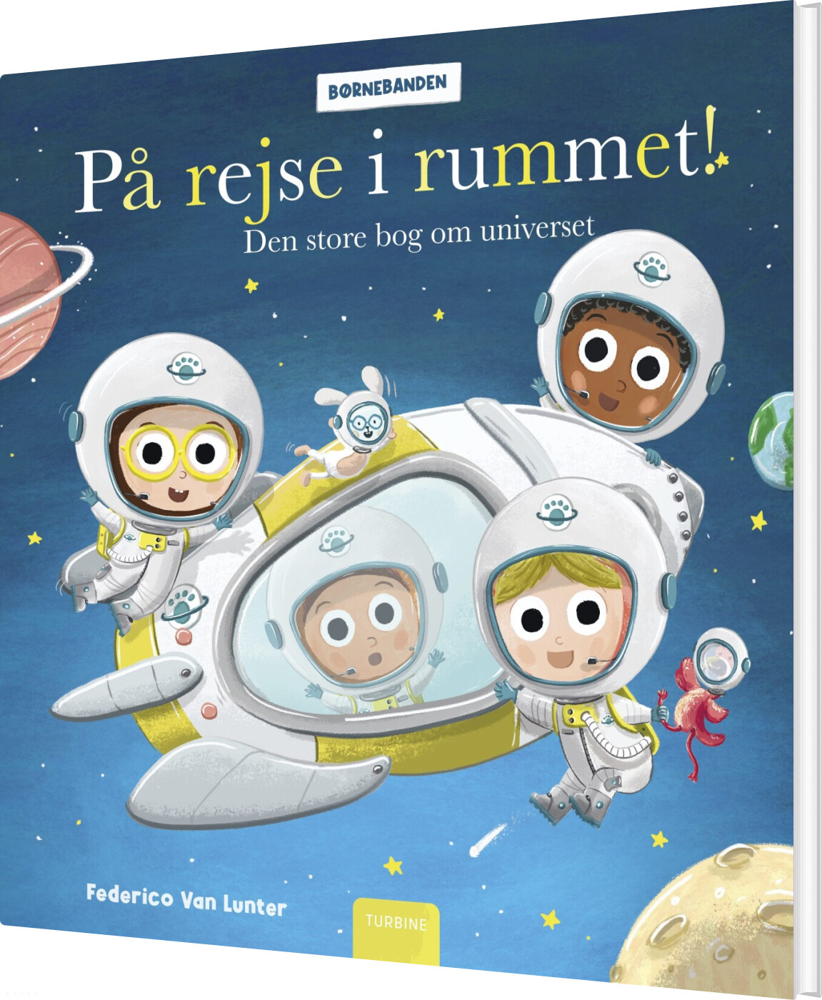 På Rejse I Rummet! - Federico Van Lunter - Bog