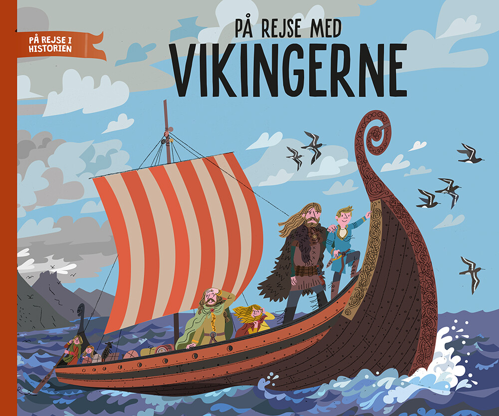 På Rejse Med Vikingerne - Philippe Godard - Bog