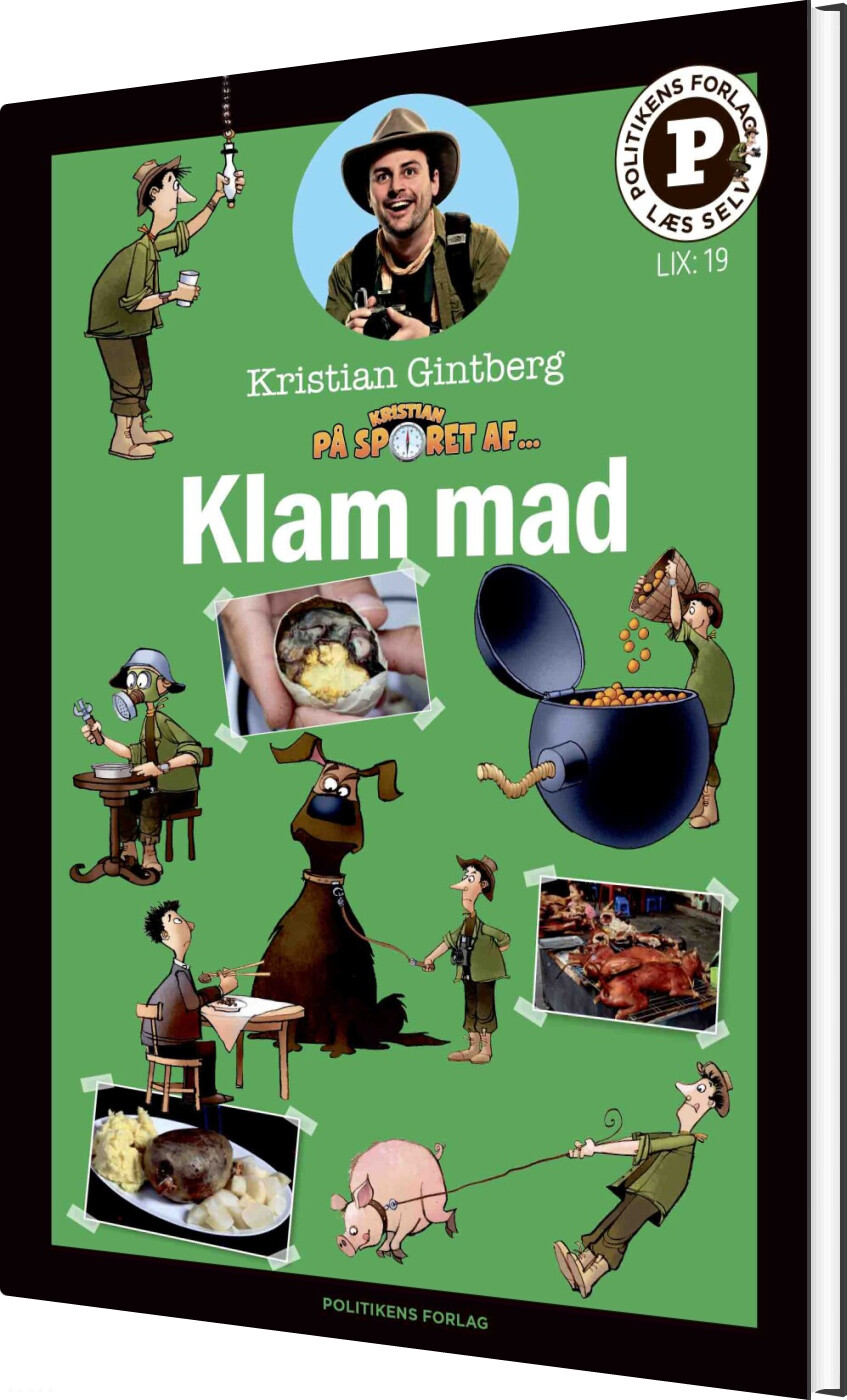Kristian På Sporet Af Klam Mad - Læs Selv-serie - Kristian Gintberg - Bog