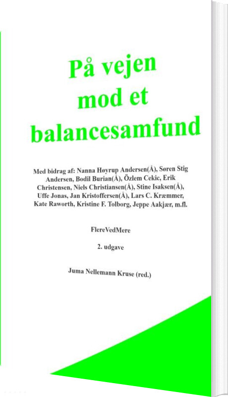 På Vejen Mod Et Balancesamfund - Bog