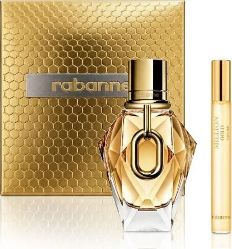 Paco Rabanne - 1 Million Gold For Her - 90ml Edp Spray + 20ml