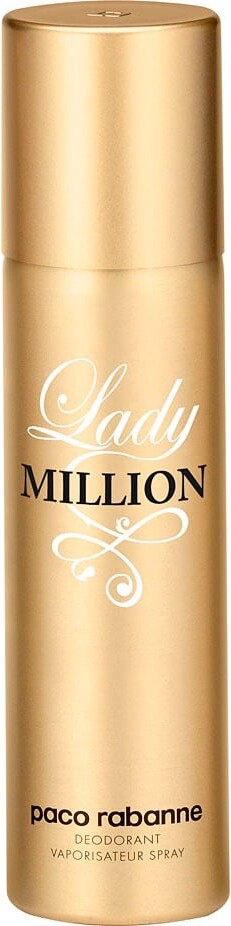 Se Paco Rabanne - Lady Million Deodorant Spray 150 Ml hos Gucca.dk