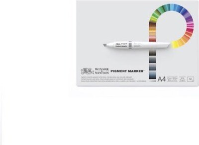 Tegneblok - Pigment Marker - A4 - 15 Ark - Winsor & Newton