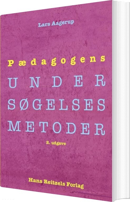 Billede af Pædagogens Undersøgelsesmetoder - Lars Christian Aagerup - Bog