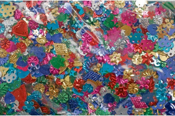 Pailletmix Lille 25g 10 - 25 Mm billede