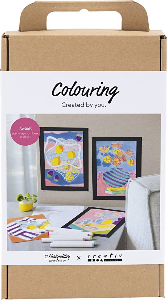 Paint By Numbers - Markers billede