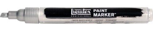 Liquitex - Acrylic Paint Marker Fine - Iriserende Rig Sølv