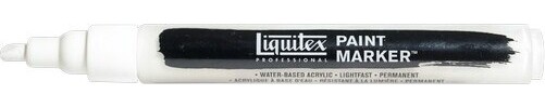 Liquitex - Acrylic Paint Marker Fine - Titanium Hvid