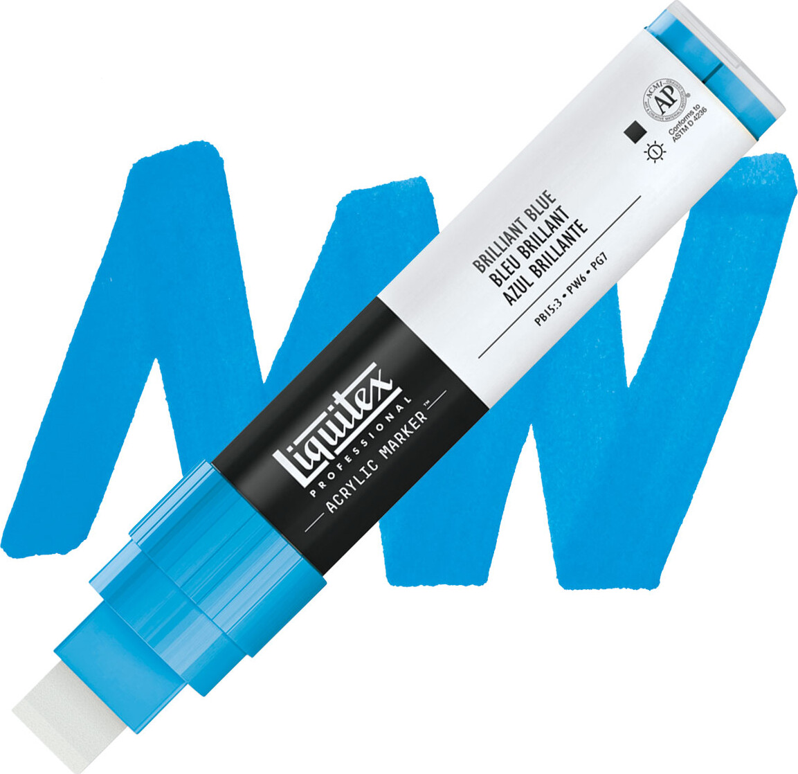 Liquitex - Paint Marker Wide Tusch - Brilliant Blue