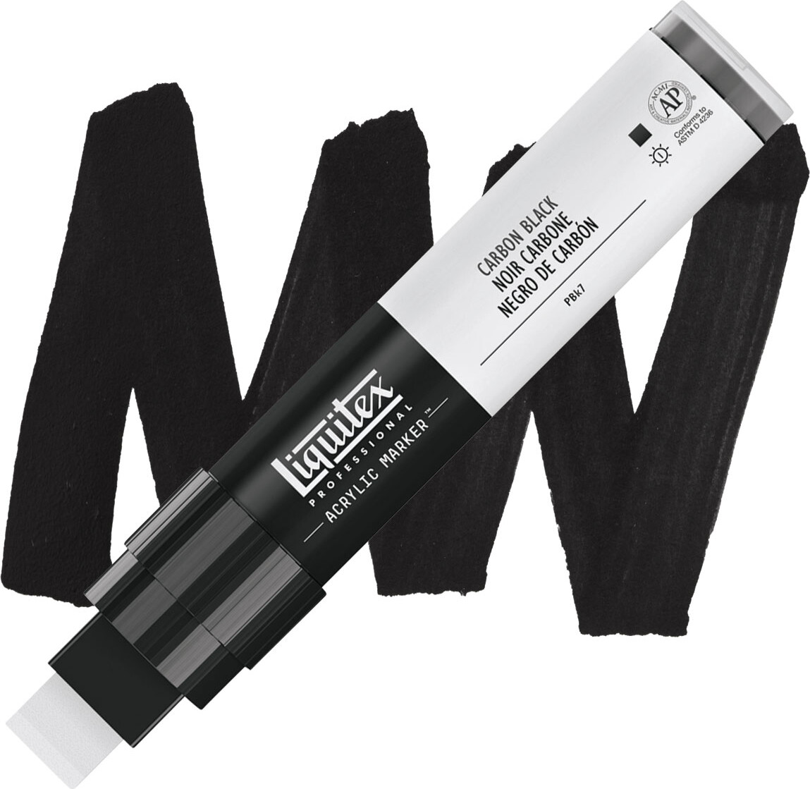 Se Liquitex - Paint Marker Wide Tusch - Carbon Black hos Gucca.dk