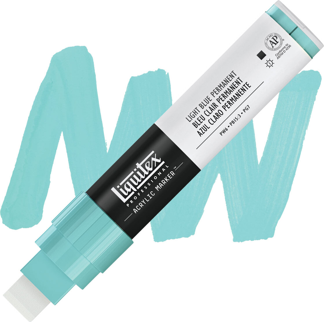 Liquitex - Paint Marker Wide Tusch - Light Blue Permanent