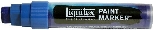 Liquitex - Paint Marker Wide Tusch - Phthalocyanin Blue - Green Shade