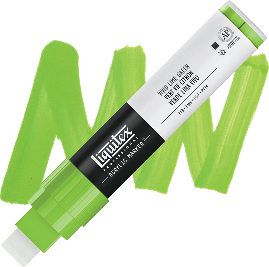Liquitex - Paint Marker Wide Tusch - Vivid Lime Green
