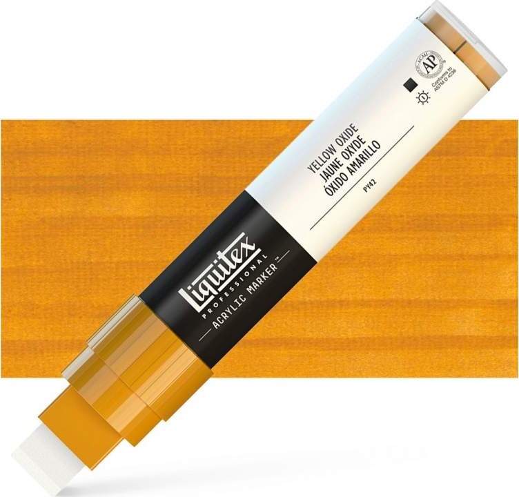 Se Liquitex - Paint Marker Wide Tusch - Yellow Oxide hos Gucca.dk