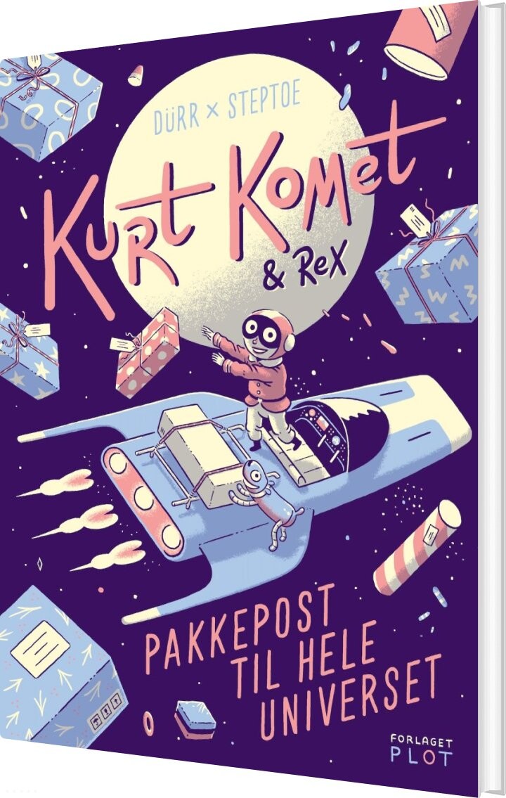 Billede af Kurt Komet Og Rex - Pakkepost Til Hele Universet - Morten Dürr - Bog