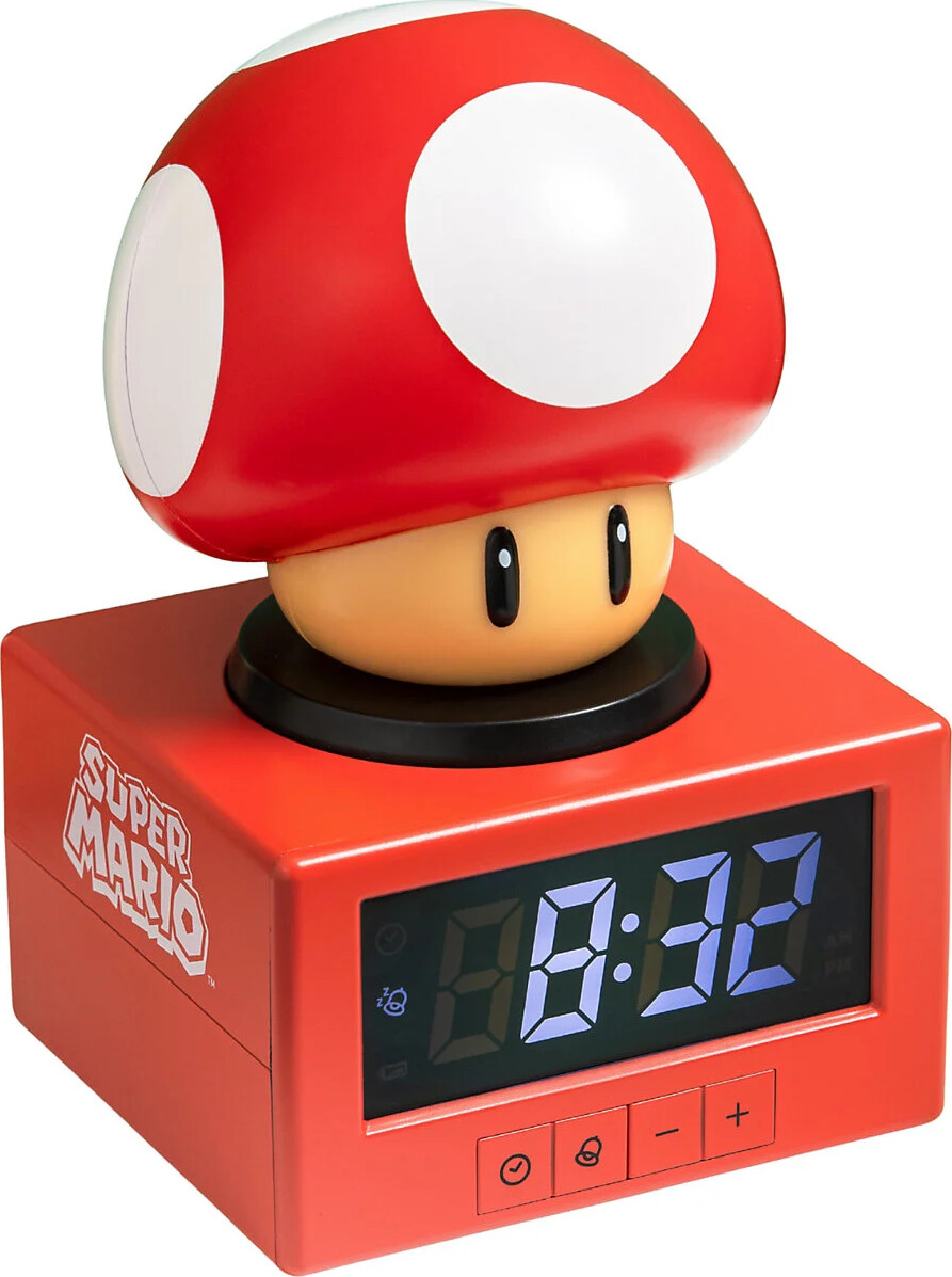 Paladone - Super Mario - Icon Alarm Clock With Light