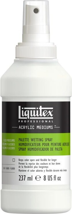 Se Liquitex - Palette Wetting Spray Fluid Akryl Medium 237 Ml hos Gucca.dk