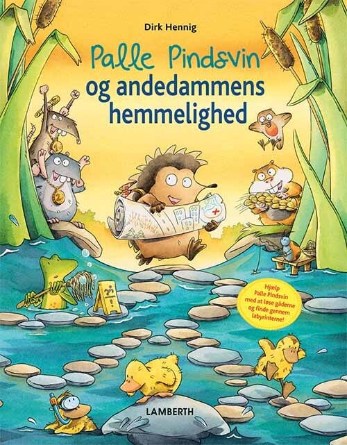 Billede af Palle Pindsvin Og Andedammens Hemmelighed - Dirk Hennig - Bog hos Gucca.dk