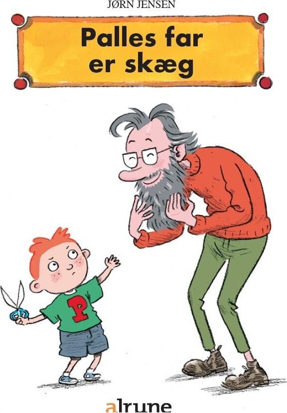 Billede af Palles Far Er Skæg - Jørn Jensen - Bog hos Gucca.dk