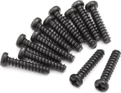 Billede af Pan Head Self Tapping Screws Pbho2.6*12mm - 540053 - Blackzon