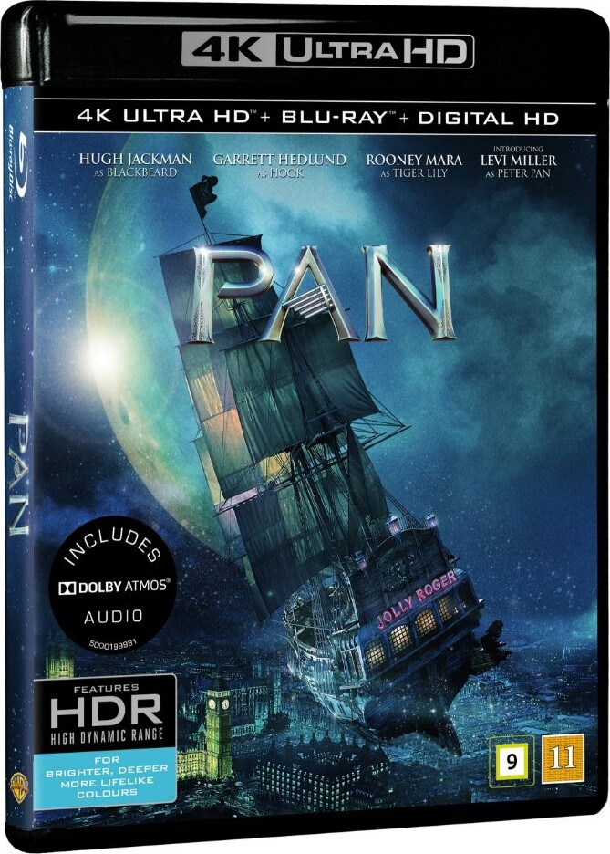 Pan - 2015 - 4K Blu-Ray