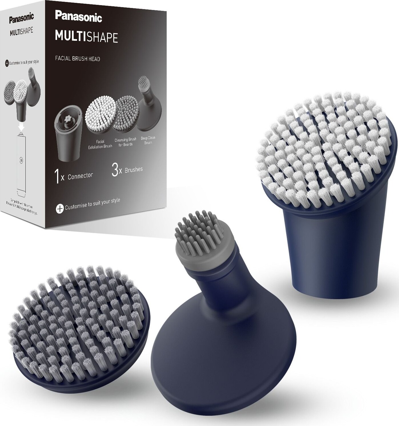 Panasonic - Multishape Facial Brush Head Er-cfb1-a503