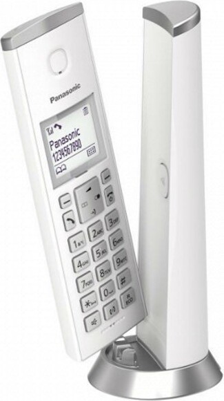 Panasonic - Trådløs Fastnet Telefon - Kx-tgk210spw - Hvid