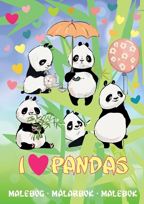 Billede af Panda Malebog - Diverse - Bog