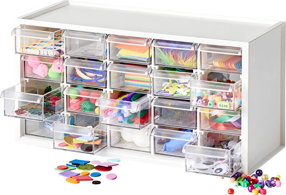 Hobby Mate Pandoras Æske. Hvid. 20 rum m. fyld