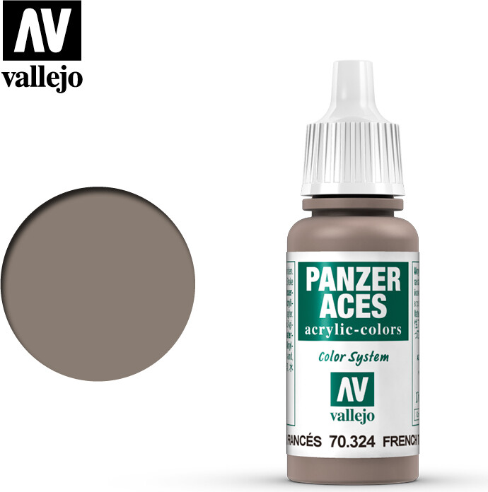 Vallejo - Panzer Aces - French Tanker Highlights Mat - 17 Ml - 70324