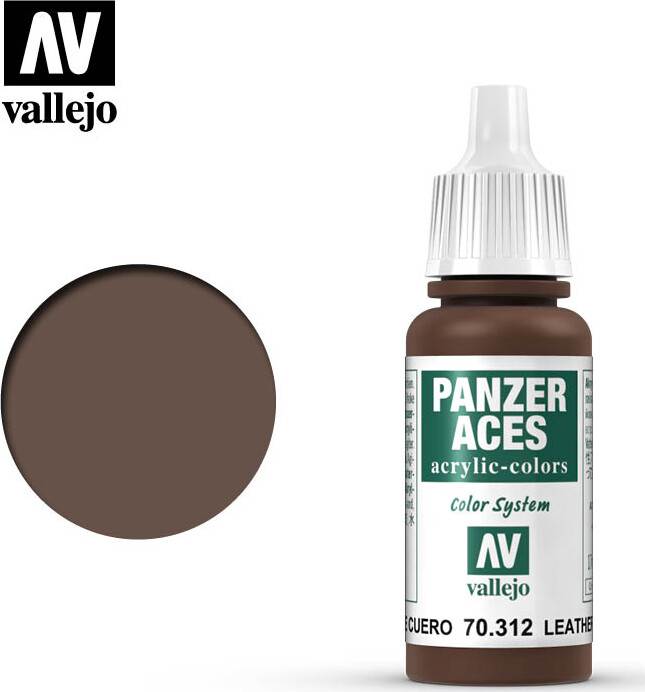 Vallejo - Panzer Aces - Leather Belt Mat - 17 Ml - 70312