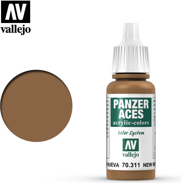 Vallejo - Panzer Aces - New Wood Mat - 17 Ml - 70311