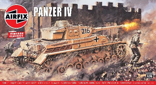 Billede af Airfix - Panzer Iv Tank Byggesæt - 1:76 - A02308v