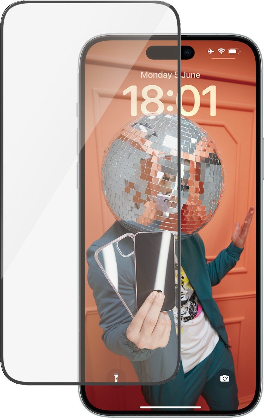 Se Panzerglass - Apple Iphone 15 Plus - 6,7" Skærmbeskyttelse hos Gucca.dk