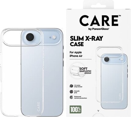 Care By Panzerglass - Iphone Air - Slim X-ray Case - Transparent