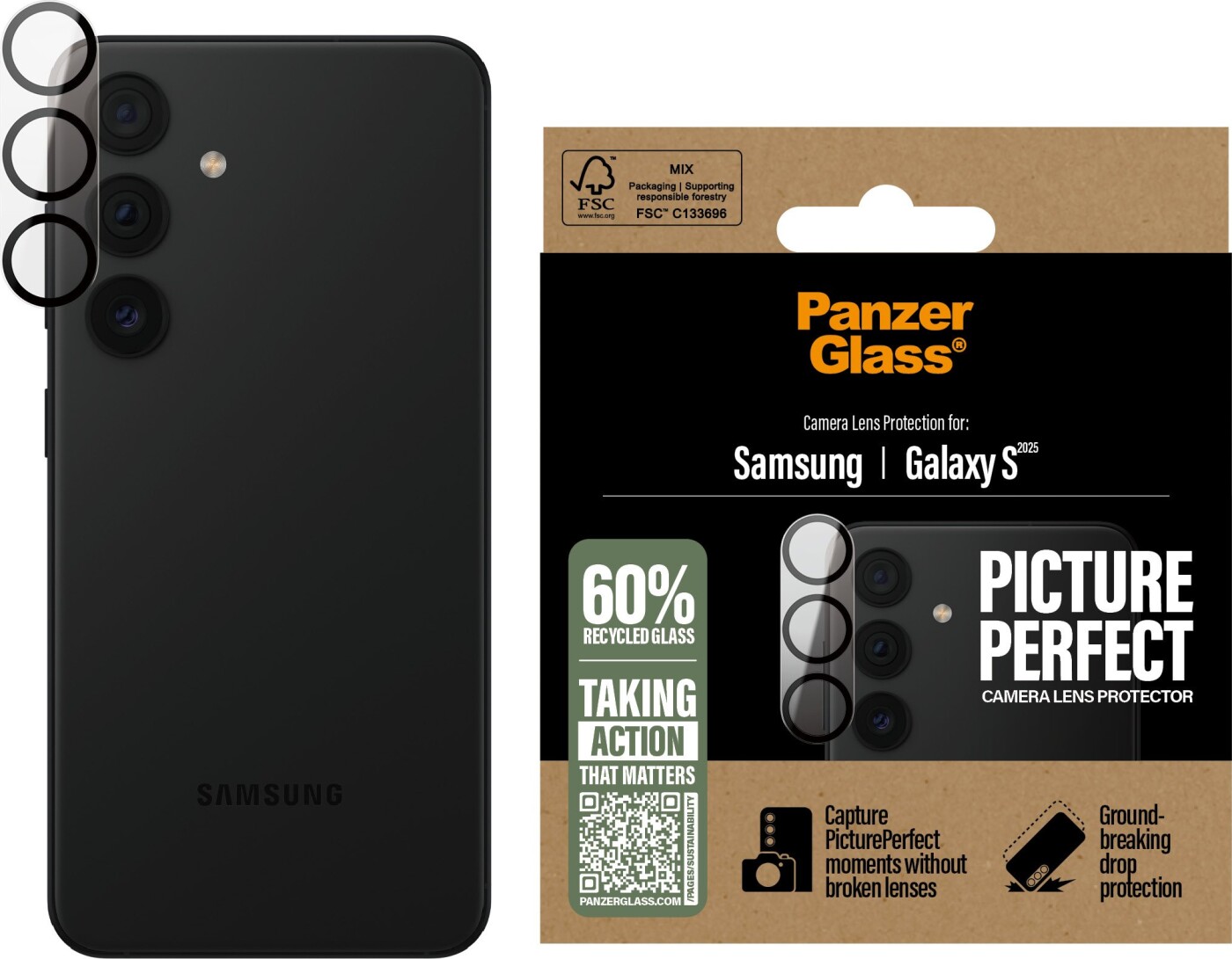 Panzerglass - Pictureperfect Lens Protector Galaxy S 2025