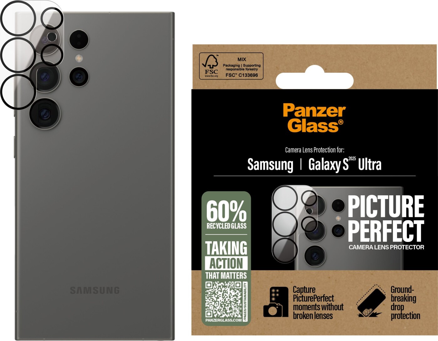 Panzerglass - Pictureperfect Lens Protector Galaxy S2025 Ultra